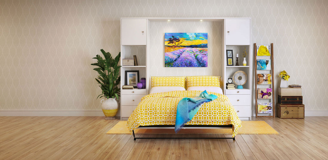 Adding Color to Your New Murphy Bed